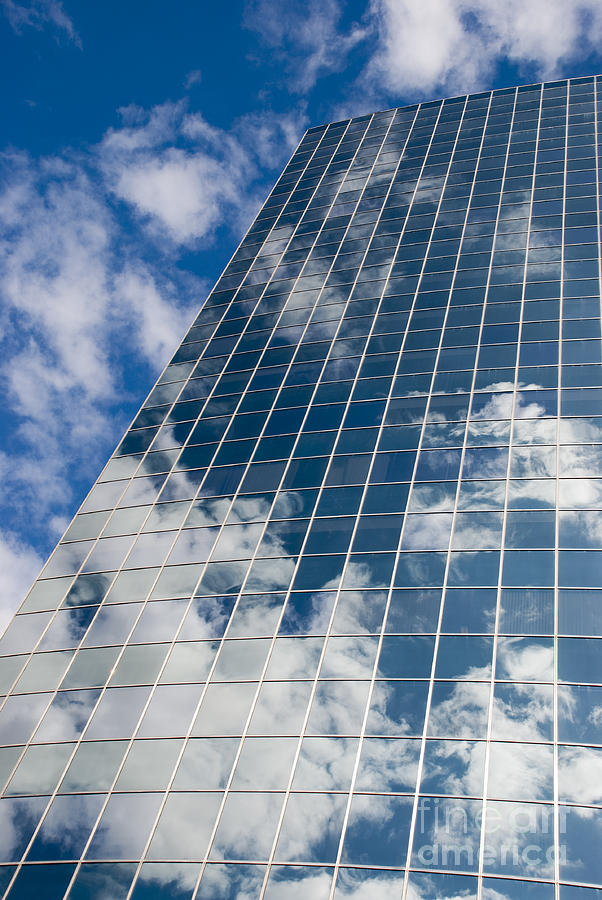 Pattern Photograph - Office in the clouds by Image It Foto