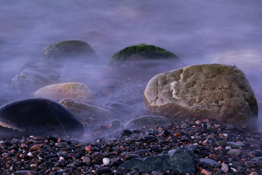 Oh mist rolling in from the sea Photograph by Celine Pollard
