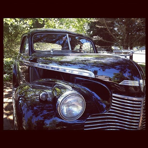 Chevrolet Photograph - Oh You Know. The Neighbors 1940 Chevy by Marisa Swain