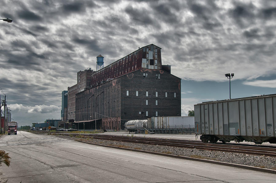 Ohio Street Mill Photograph by Guy Whiteley