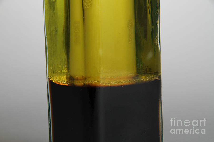Oil And Vinegar Photograph by Photo Researchers