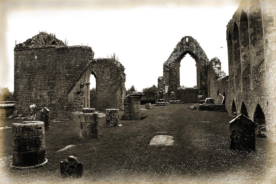 Old Abbey Roscommon Photograph by Terence Davis