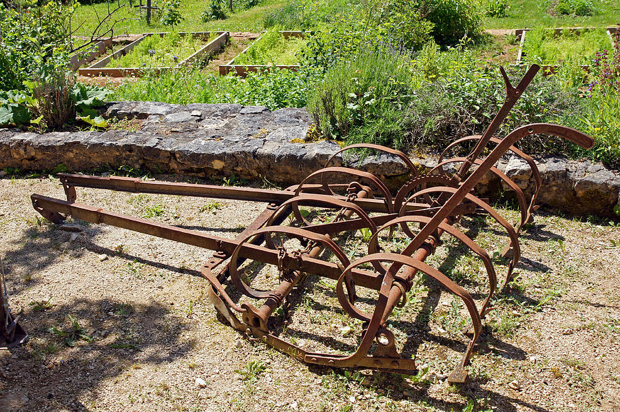Old agricultural equipment 1 Photograph by Rod Jones