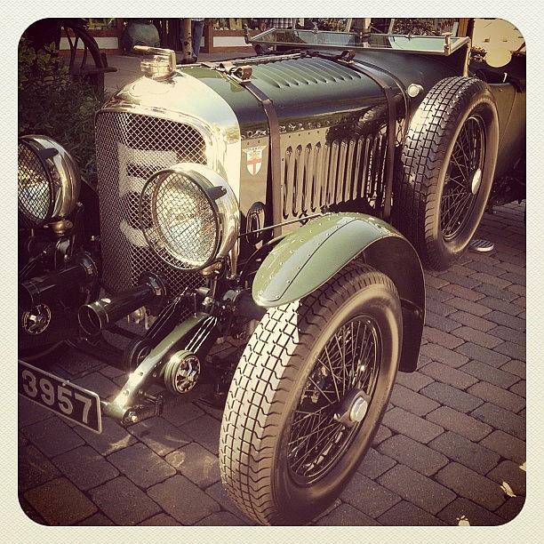 Old Bentley At The Vail Automotive Photograph by Brett Borgard