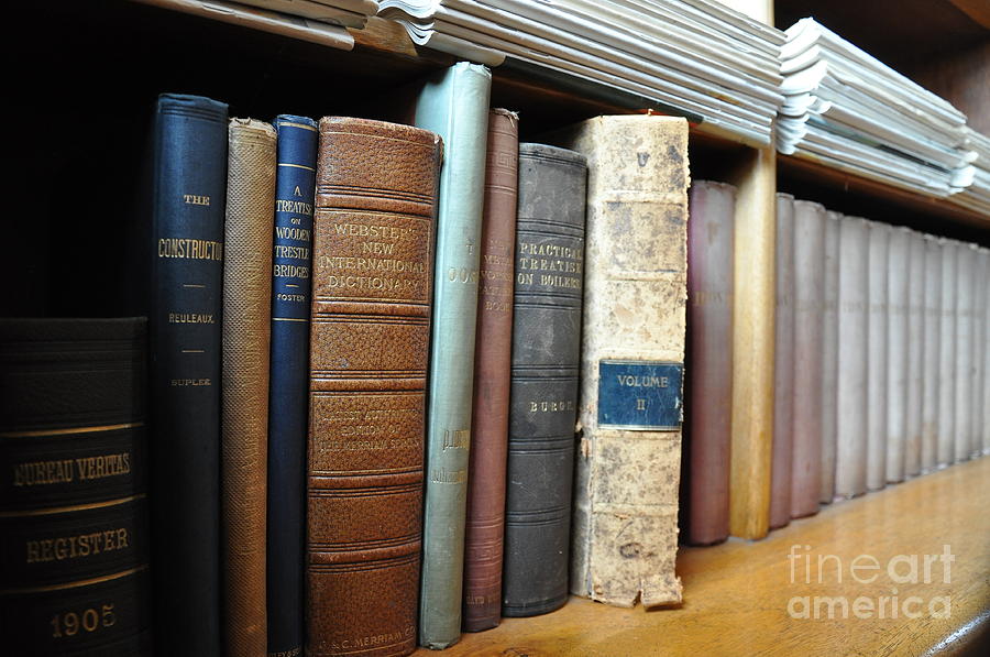 Old Books   4 Photograph by Tatyana Searcy