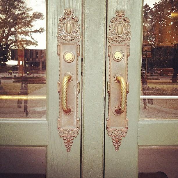 Architecture Photograph - Old Brass Door  by Love Bird Photo