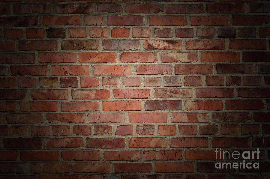 Old Brick Wall Photograph by Valerii Kotulskyi