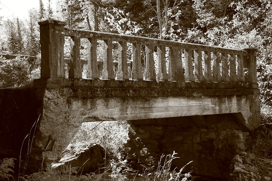Old Bridge Photograph by Paula Brown
