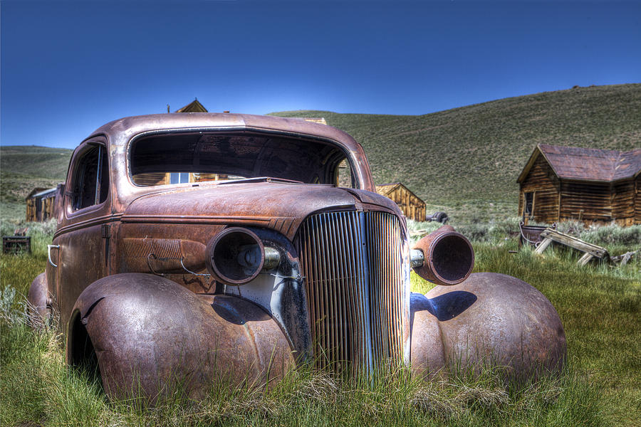 Old Car in Bodie Photograph by Joe  Palermo