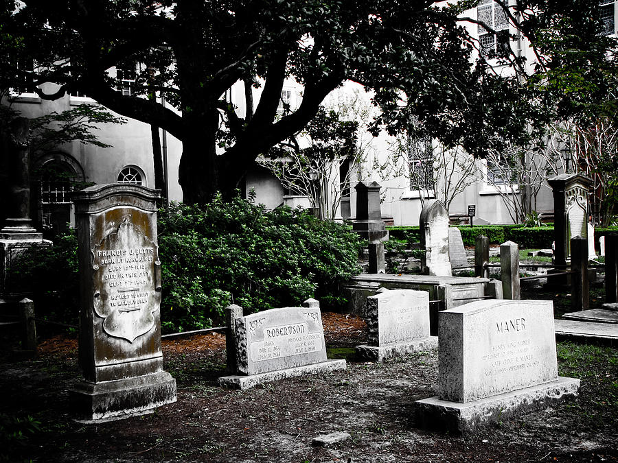 Old Charleston Cemetery Photograph by Jessica Brawley