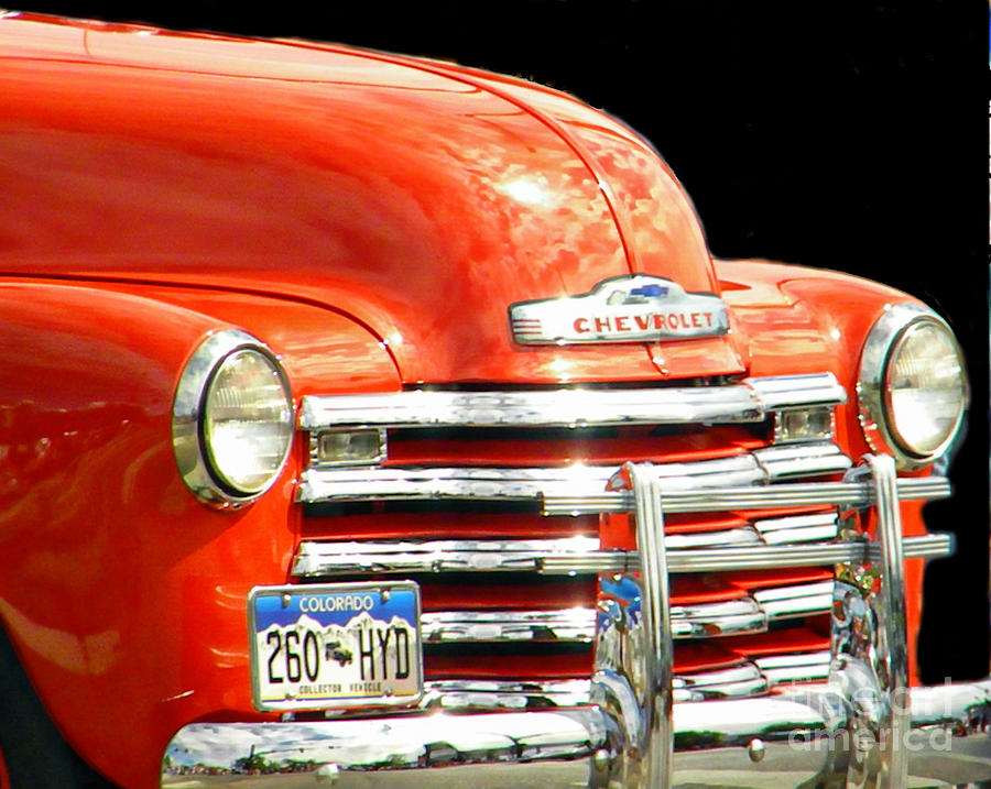 Old Chevy Photograph by Michelle Frizzell-Thompson