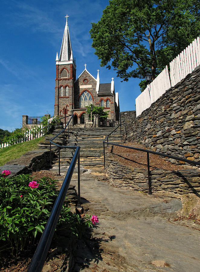 Old Church in Harpers Ferry Photograph by Dave Mills