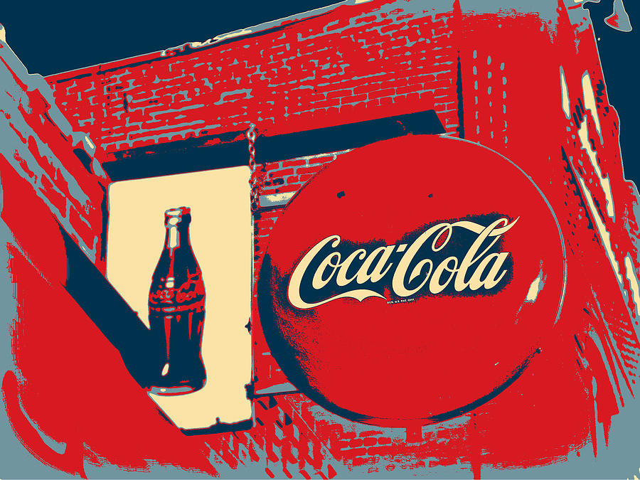 Old Coca Cola Photograph by Michelle Frizzell-Thompson