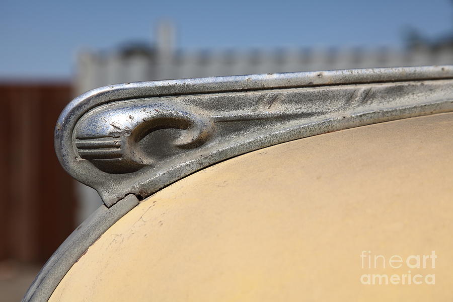 Old Dodge Truck Hood Ornament . 5D16791 Photograph by Wingsdomain Art and Photography