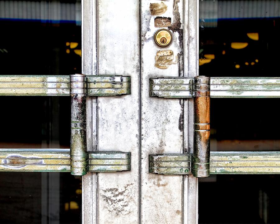 Old Door Photograph by Rudy Umans