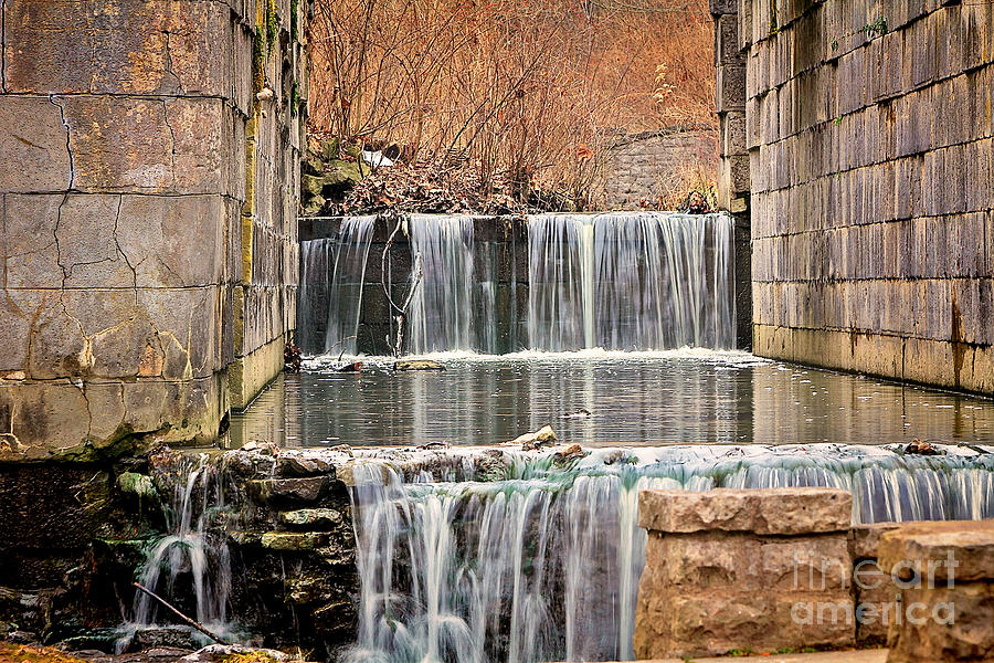 Old Erie Canal Locks Photograph by Jack Schultz
