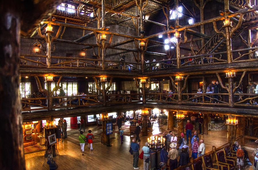 Old Faithful Inn Photograph by Jon Berghoff - Fine Art America