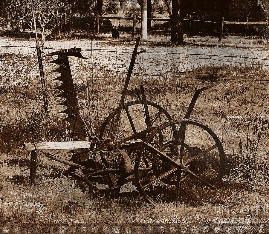 Old Farm Equipment Photograph by Blair Stuart