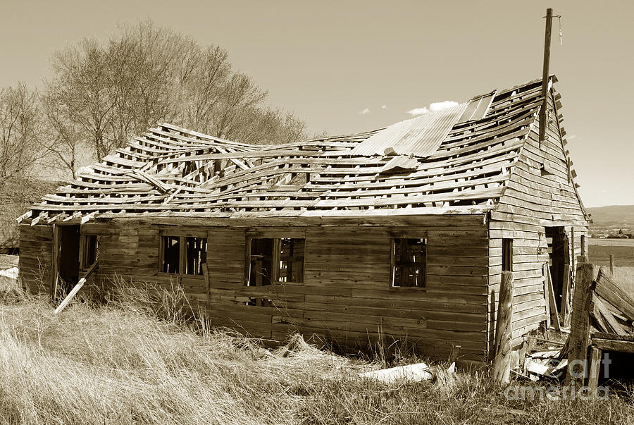 Old Farmers House - Wasatch Mountain Photograph by Gary Whitton - Fine ...