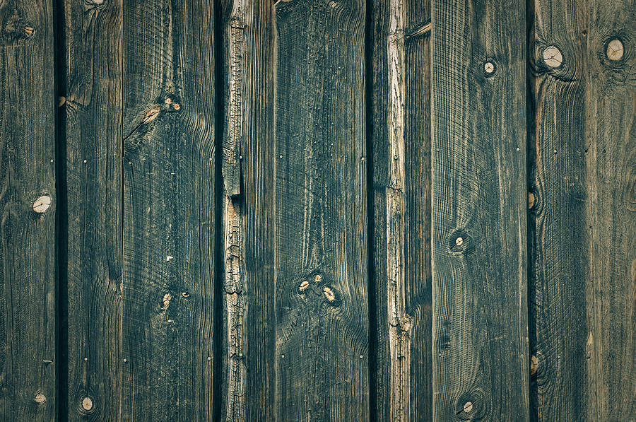 Old Fence Background Photograph by Brandon Bourdages
