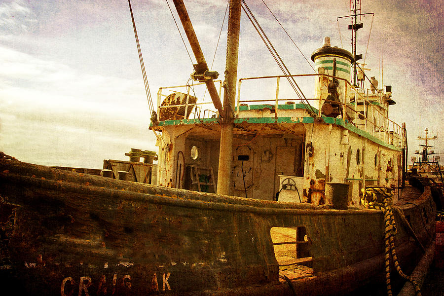 Old Fishing Trawler Photograph by Michele Cornelius