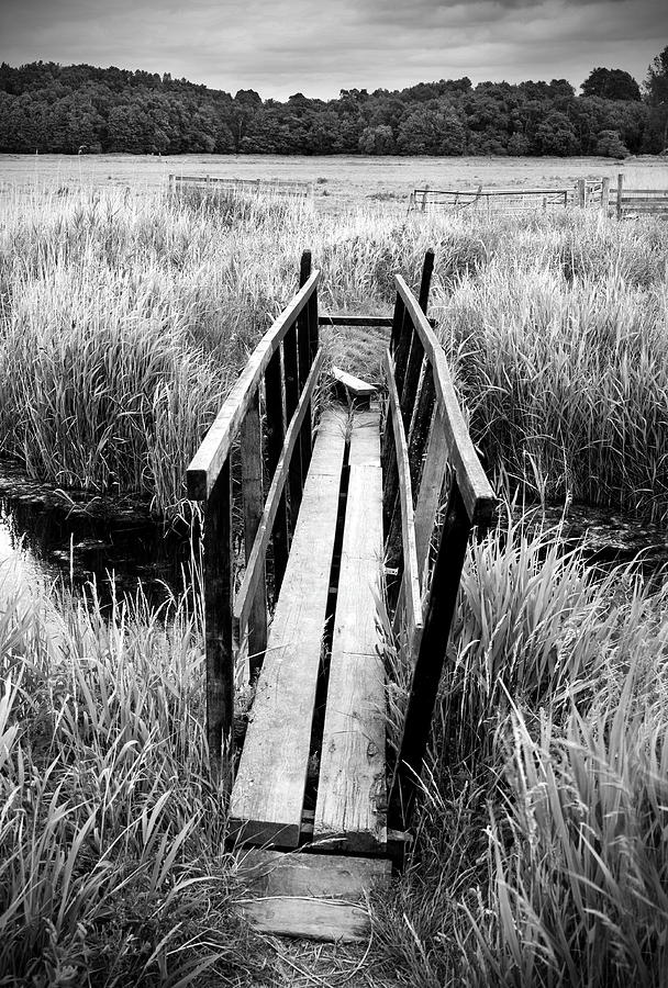 Old footbridge Photograph by Ian Merton