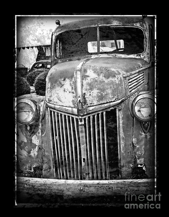 Old Ford Truck Photograph by Jeanne  Woods