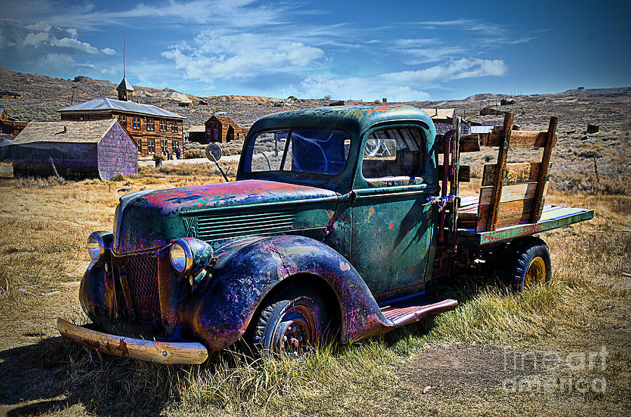 Old Ford V8 Truck Photograph by Norma Warden