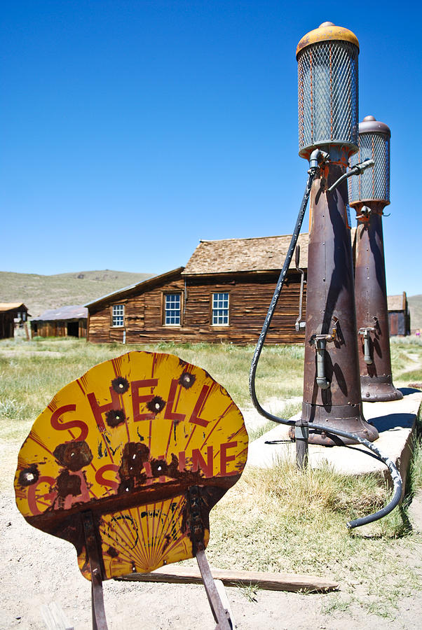 Old Gas Pumps Photograph by Shane Kelly