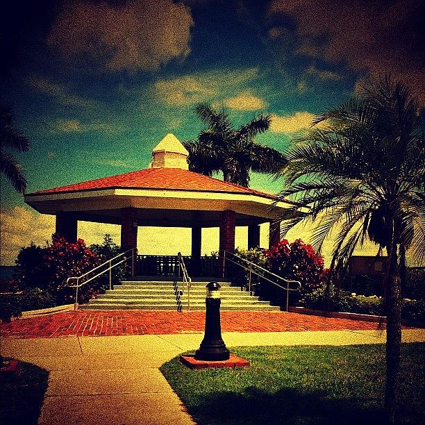 Instagram Photograph - Old Gazebo Park Side On Charlotte by Michelle Huey