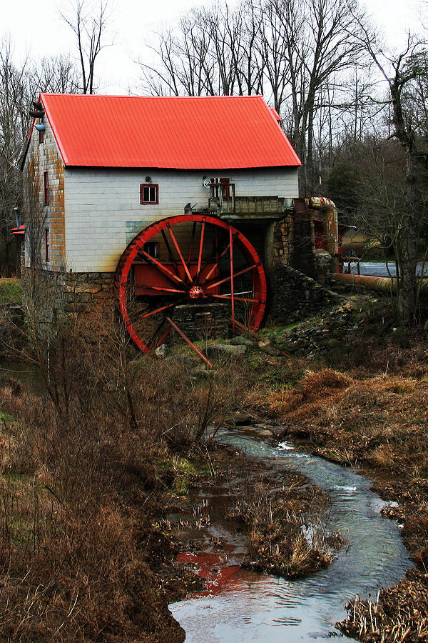 Nature Photograph - Old Guilford Mill by Sheila Kay McIntyre