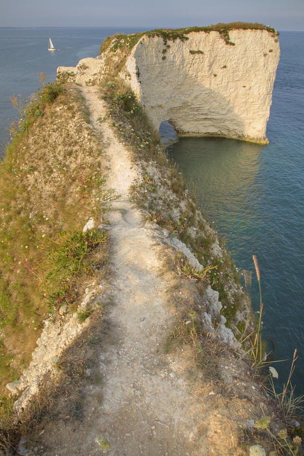Old Harry Rocks Photograph by Ian Middleton