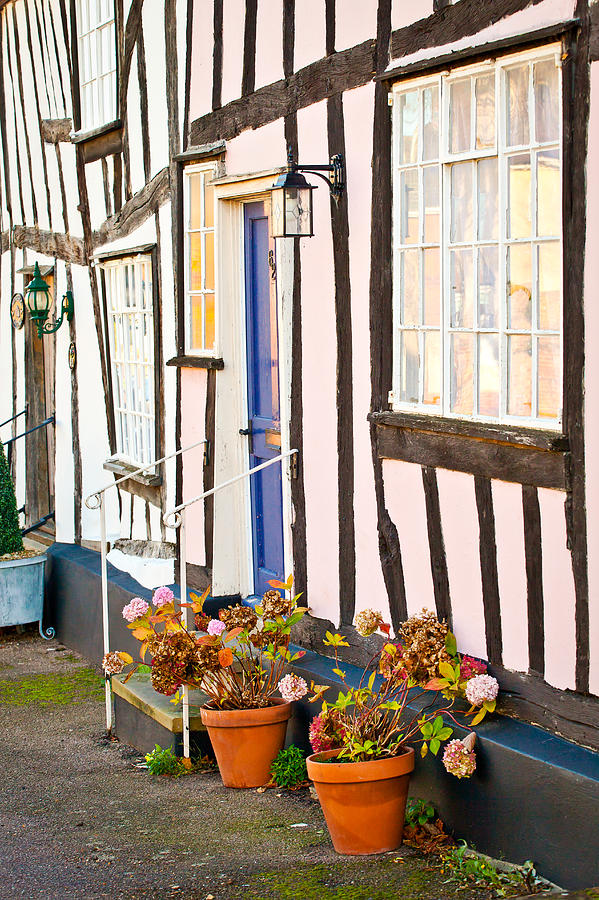 Architecture Photograph - Old Houses by Tom Gowanlock Architecture Photograph - Old Houses by Tom Gowanlock