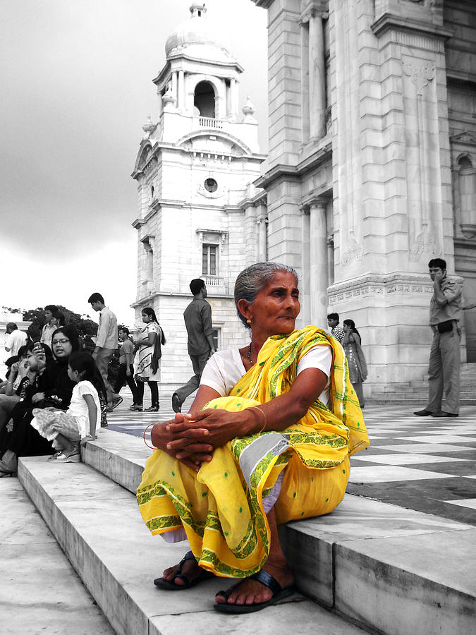 Old indian woman Photograph by Sumit Mehndiratta