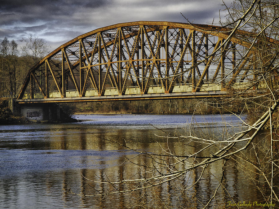 Old Iron Bridge Photograph by Fran Gallogly