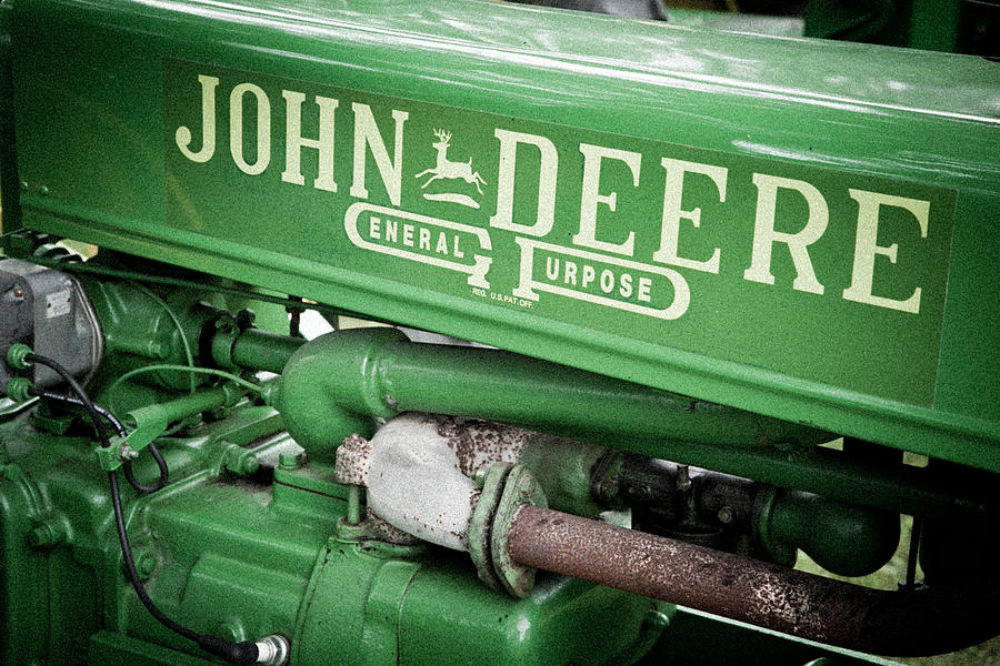 Old John Deere Photograph by Adam Pender