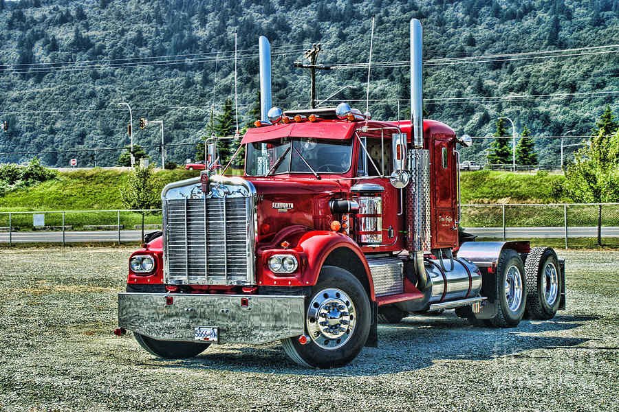 Old Kenworth HDR Photograph by Randy Harris
