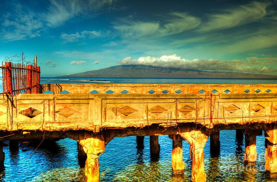 Old Lahaina Pier Photograph by Kelly Wade