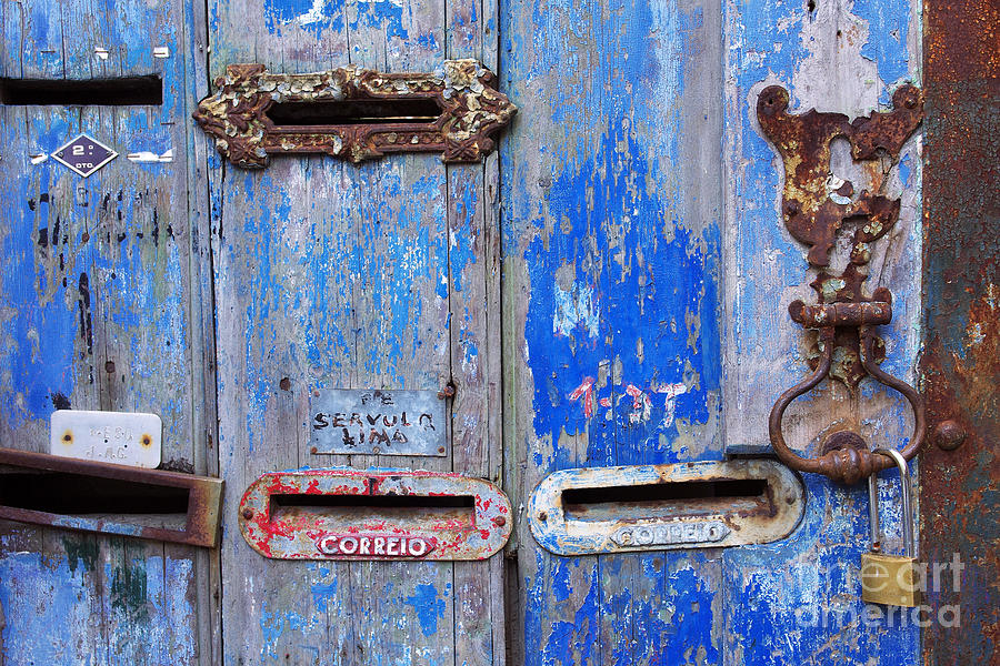 Old Mailboxes Photograph by Carlos Caetano