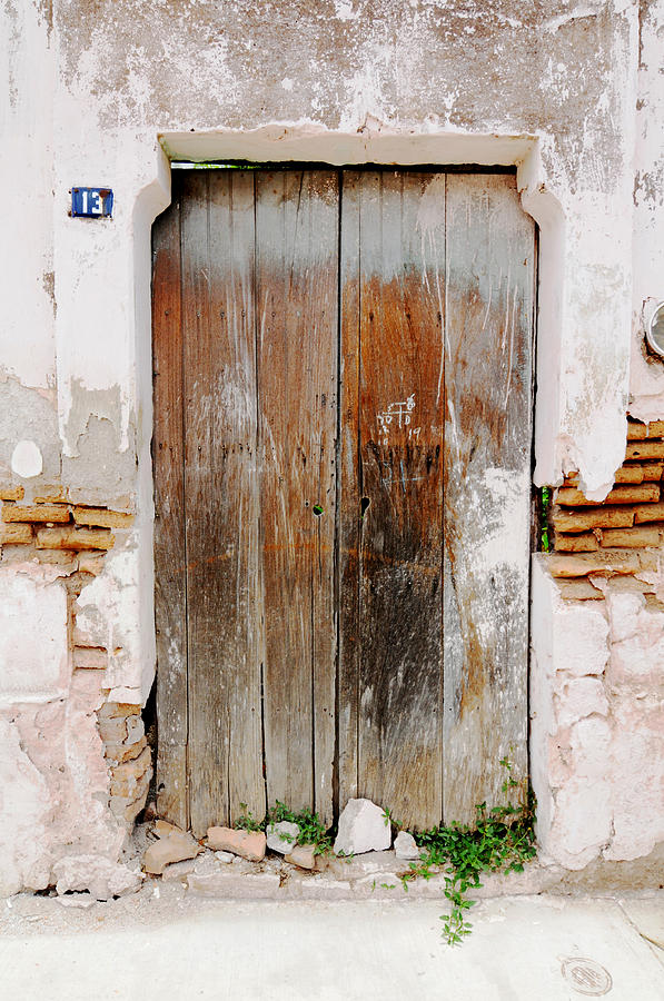 Old Mexican Door Photograph by Alwin Van der Heiden - Fine Art America