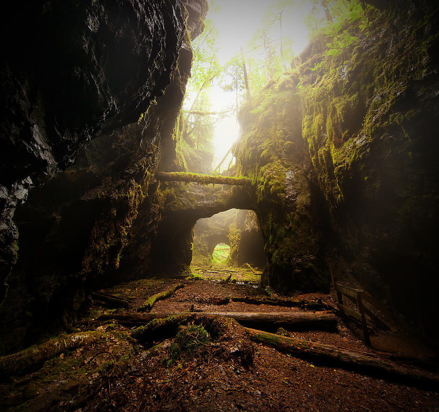 Old mine Photograph by Micael Carlsson - Pixels