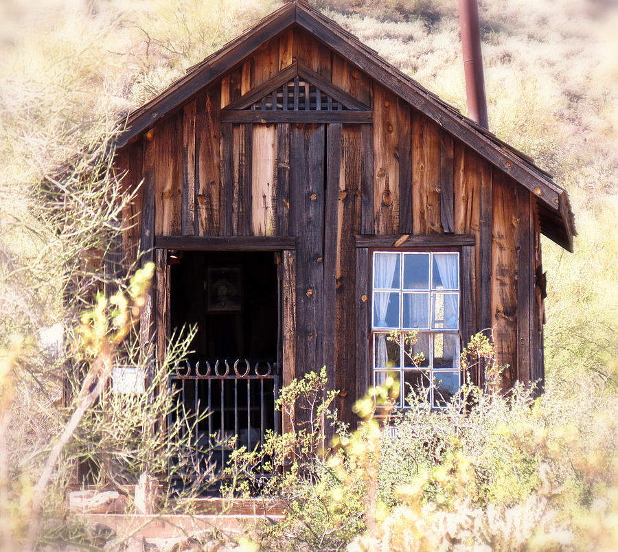 Old Miner S Cabin Photograph By Diane Wood