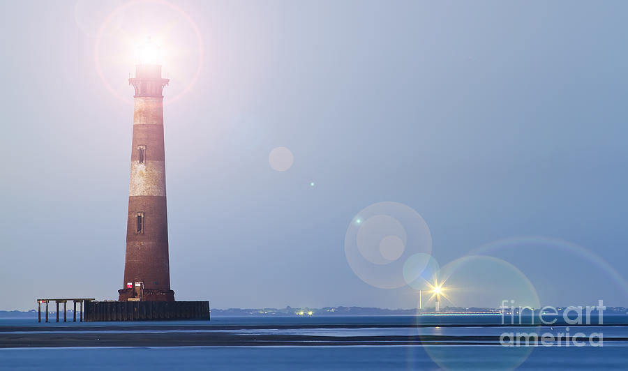 Lighthouse Photograph - Old Morris Island Lighthouse Charleston SC by Dustin K Ryan