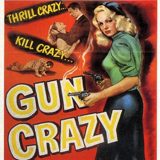 Vintage Photograph - Old Movie Posters I Like #guncrazy by Dan Piraino