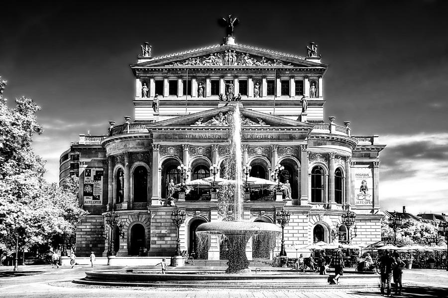 Old Opera Frankfurt Photograph by Joachim G Pinkawa