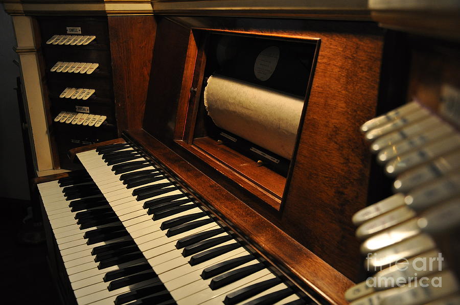 Old Organ  2 Photograph by Tatyana Searcy