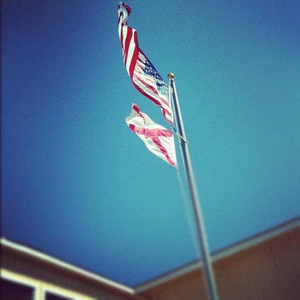 Flag Photograph - #old Pic But I Still Like It(: #flags by Seth Stringer