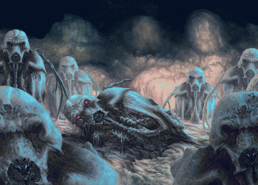 Alien Digital Art - Old Place by Tony Hough Alien Digital Art - Old Place by Tony Hough