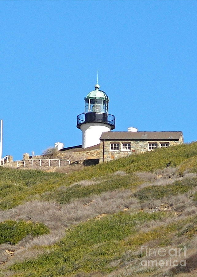 Old Point Loma Lighthouse II Photograph by Carol  Bradley