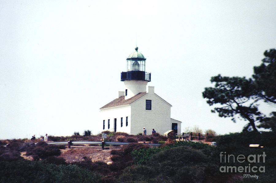 Old Point Loma Lighthouse Photograph by Susan Stevens Crosby